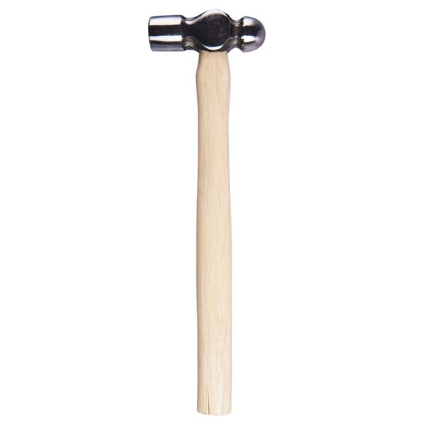 8oz (225g) Ball pein hammer with wooden handle