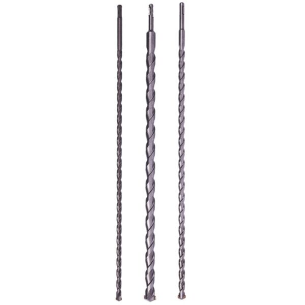 3 Piece 600mm (24") SDS drill bit set