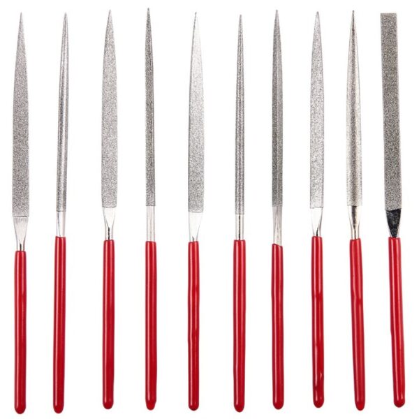 10 Piece diamond needle file set