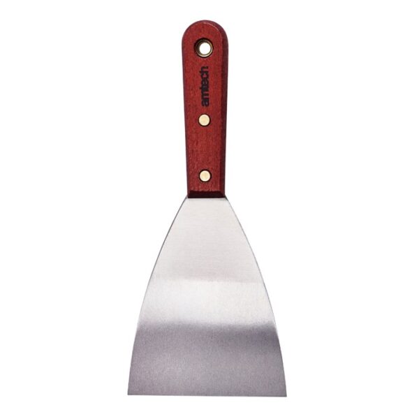 100mm (4") Heavy duty scraper with wooden handle