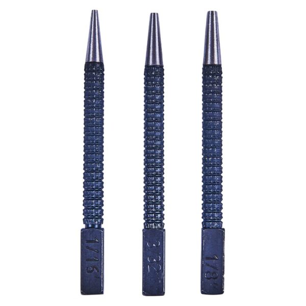 3 Piece nail punch set