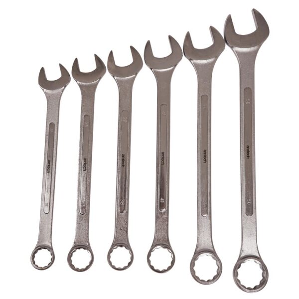 6 piece jumbo metric combination spanner set