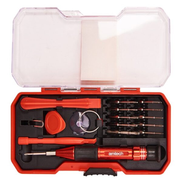 17 Piece precision phone and computer repair tool set