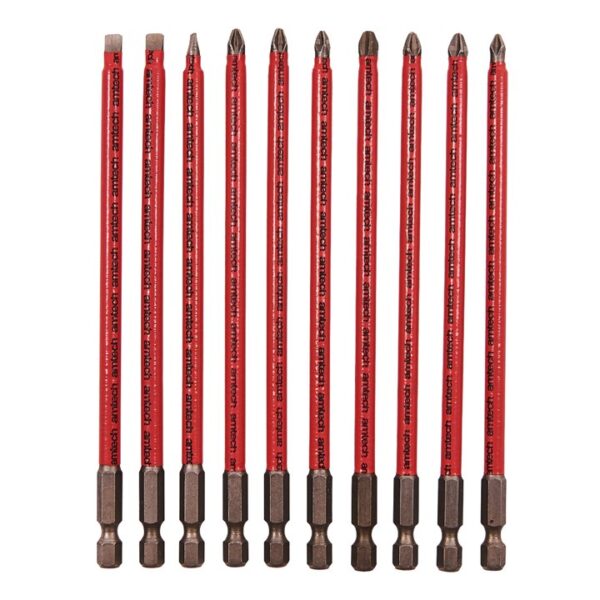 10 Piece 150mm non-slip bit set