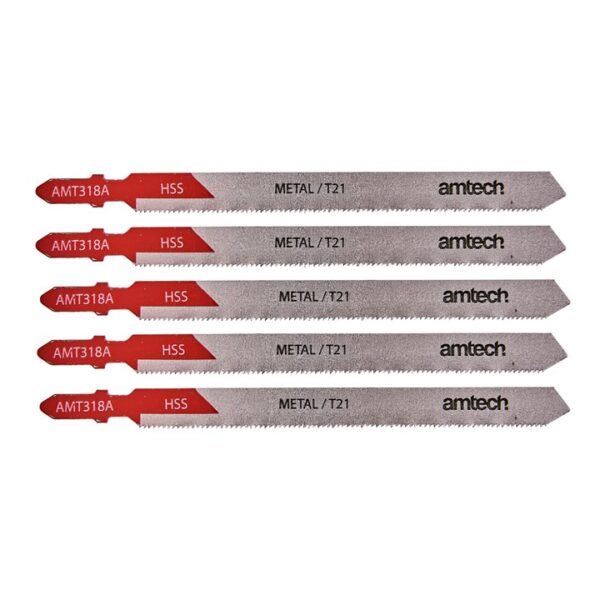 5 Piece metal jigsaw blade set (AMT318A)