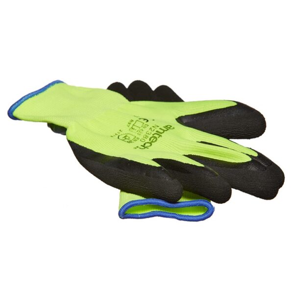 XL (Size 10) Hi-Vis latex coated gloves