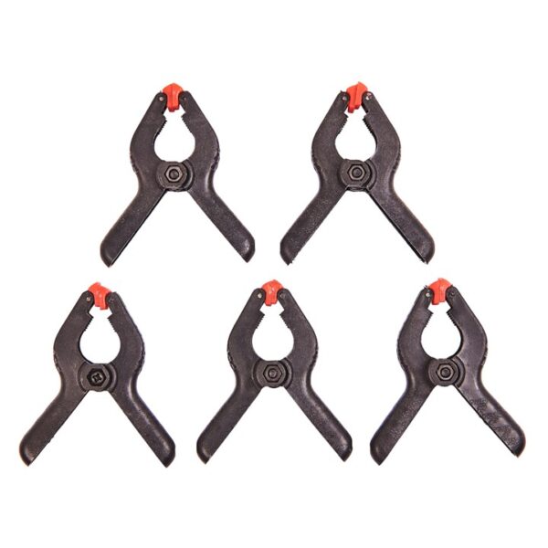 5 Piece 50mm (2") plastic clamp set