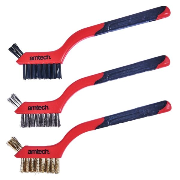 3 Piece 2-in-1 brush set