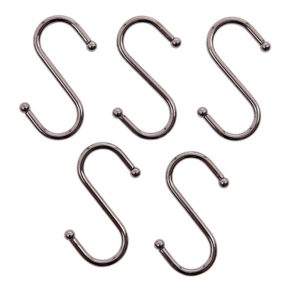 5 Piece 70mm S-hook set