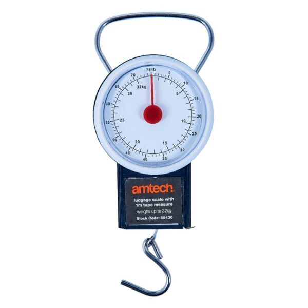 Luggage scale with 1m tape