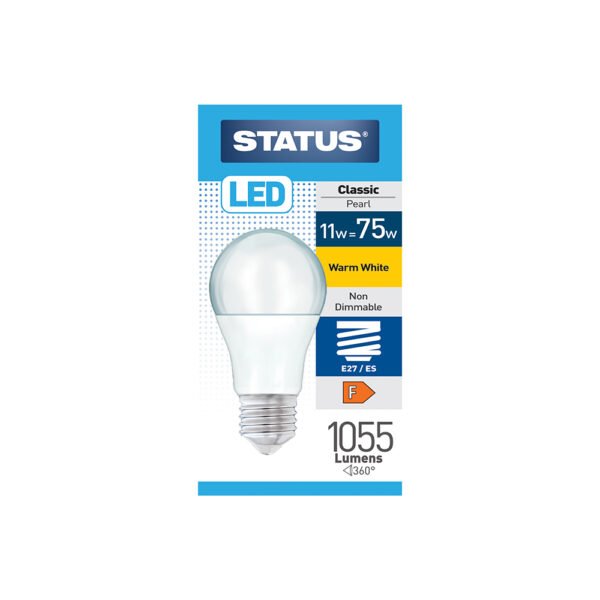 GLS LED 12W Edison Screw Pearl Boxed