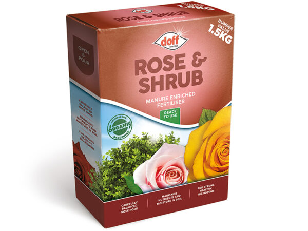 Rose & Shrub Fertiliser 1.5kg