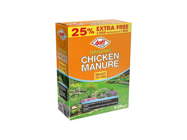 Organic Chicken Manure 1.8kg + 25% Free