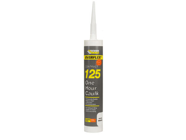 125 One Hour Caulk White 300ml