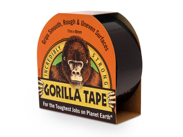 Gorilla Tape Black 11m