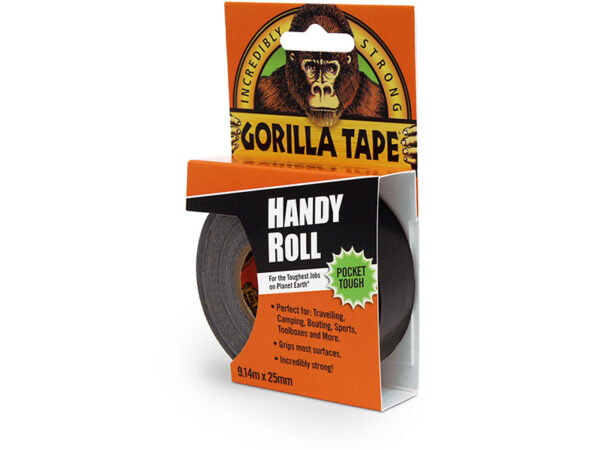 Tape Handy Roll Black 9m