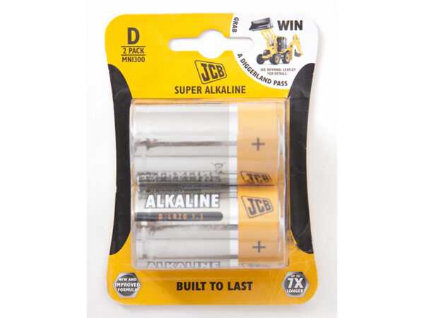 Super Alkaline Battery D x 2