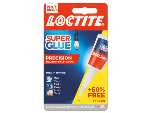 Super Glue Bottle 5g + 50% Free