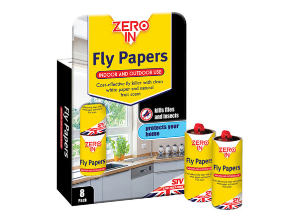 Fly Papers x 8