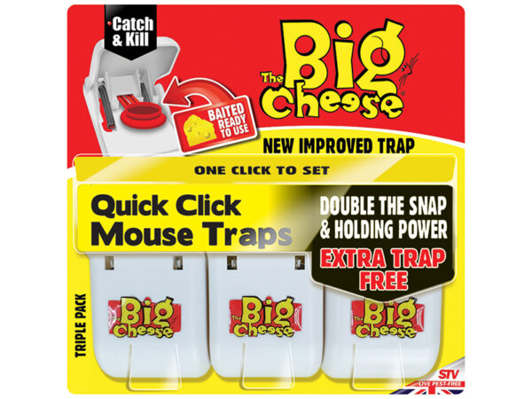 Quick Click Mouse Trap x 2 STV147