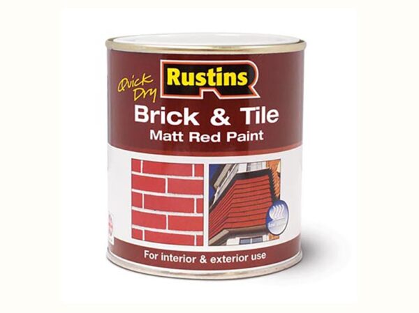 Brick & Tile Paint Matt Red 500ml