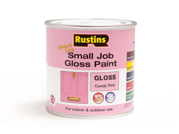 Quick Dry Small Job Gloss Candy Pink 250ml