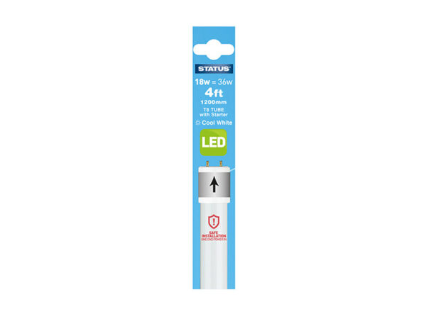 LED T8 Tube 4 Foot/1200mm Pearl 18W 1500lumens