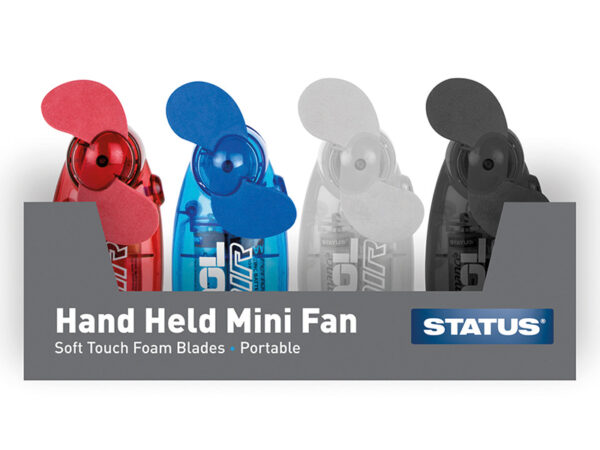 Handheld Mini Fan Assorted Colours 2.5 inch