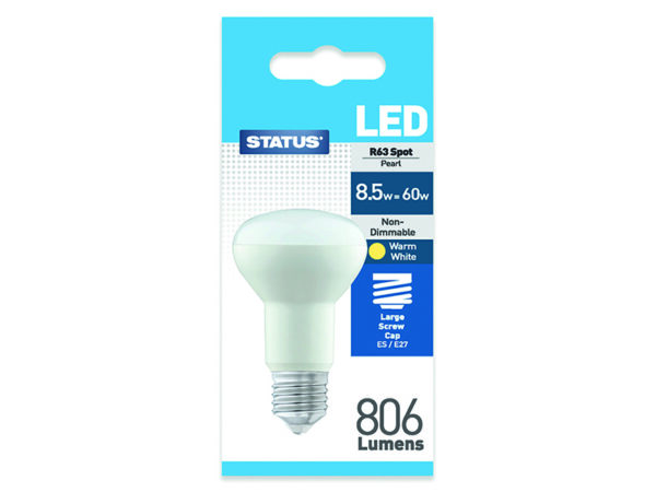 R63 LED Spot 9W 806L Edison Screw Warm White