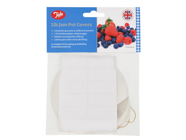 Jam Pot Covers 1lb x 24