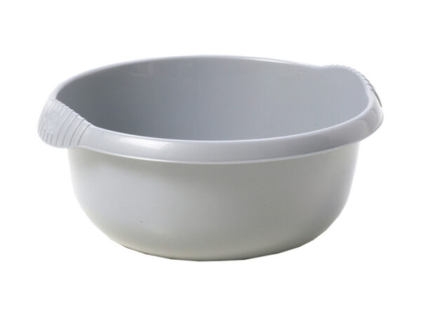 Casa Round Bowl Silver 28cm