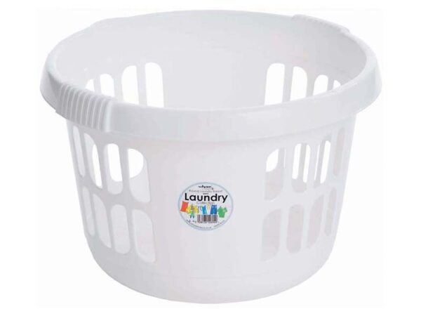 Casa Laundry Basket Ice White