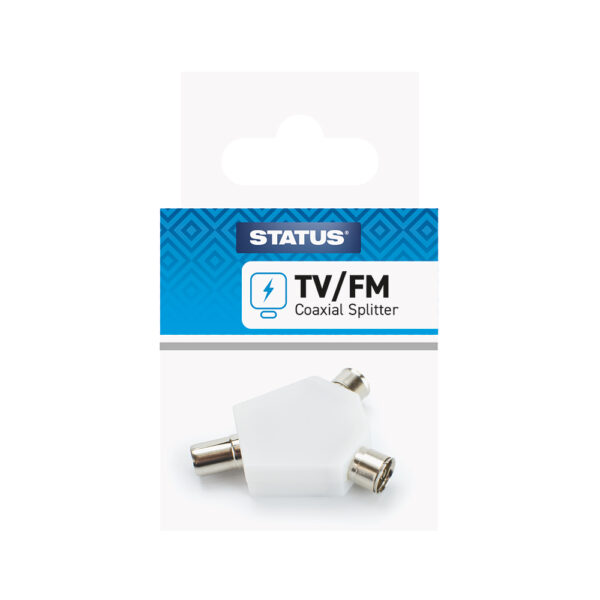 TV/FM Coaxial Splitter